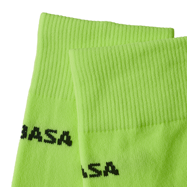 ASA螢光黃<br>涼感彈力機能襪 2